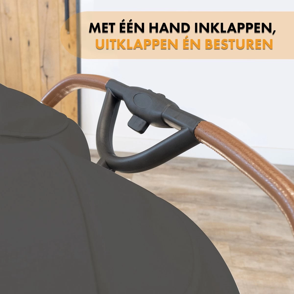 Deryan Luxe Rolo X2 Dubbele Buggy - Duo Buggy - Grijs - Afbeelding 12