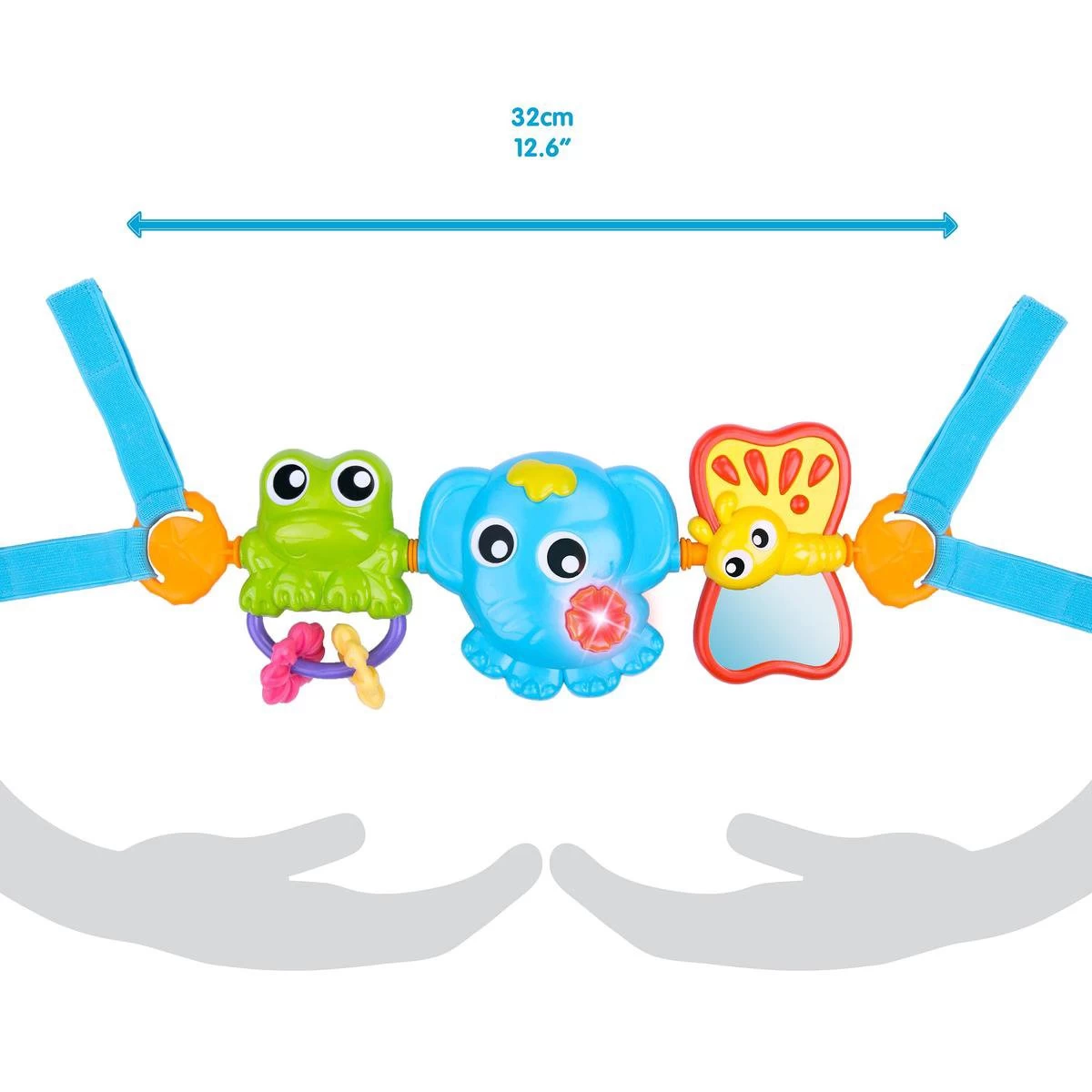 Playgro Wagenspanner - Hangspeeltje - Buggywagen Speeltje - Kinderwagenspeeltje - Autostoelspeeltje - Afbeelding 8