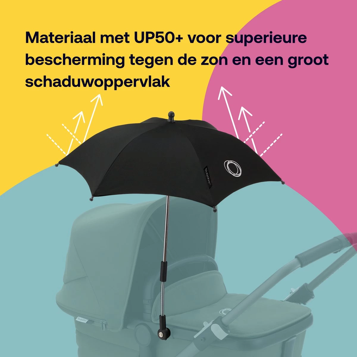 Bugaboo Kinderwagen Parasol - Zwart - Afbeelding 9