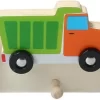 Merkloos Houten Kapstok ‒ Kinderkapstok ‒ Auto Voertuigen 32 Cm