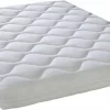 ABZ Baby Matras Met Wasbare Hoes - 95x75x6 Cm - Wit