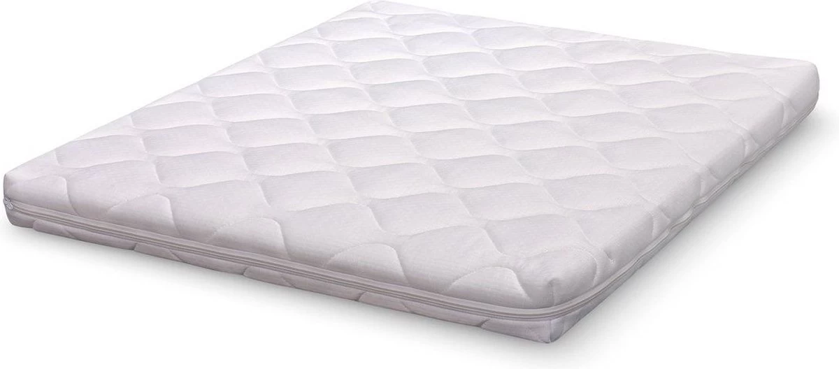 ABZ Baby Matras Met Wasbare Hoes - 95x75x6 Cm - Wit - Afbeelding 6