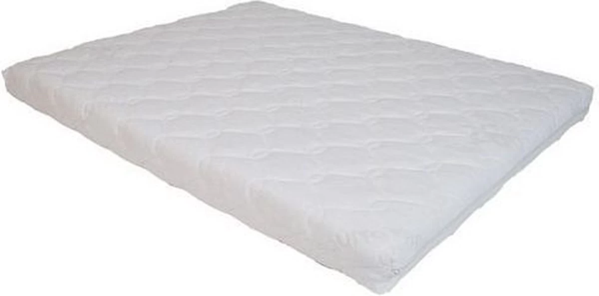 ABZ Baby Matras Met Wasbare Hoes - 95x75x6 Cm - Wit - Afbeelding 7