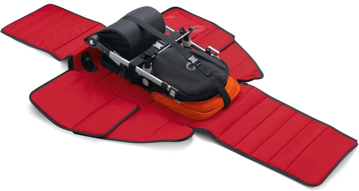 Bugaboo Comfort Transporttas - Zwart / Rood - Afbeelding 11