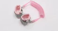 Merkloos Polstuigje - Kindertuigje - Looplijn - Tuigje Voor Kinderen - Roze - Anti-loss