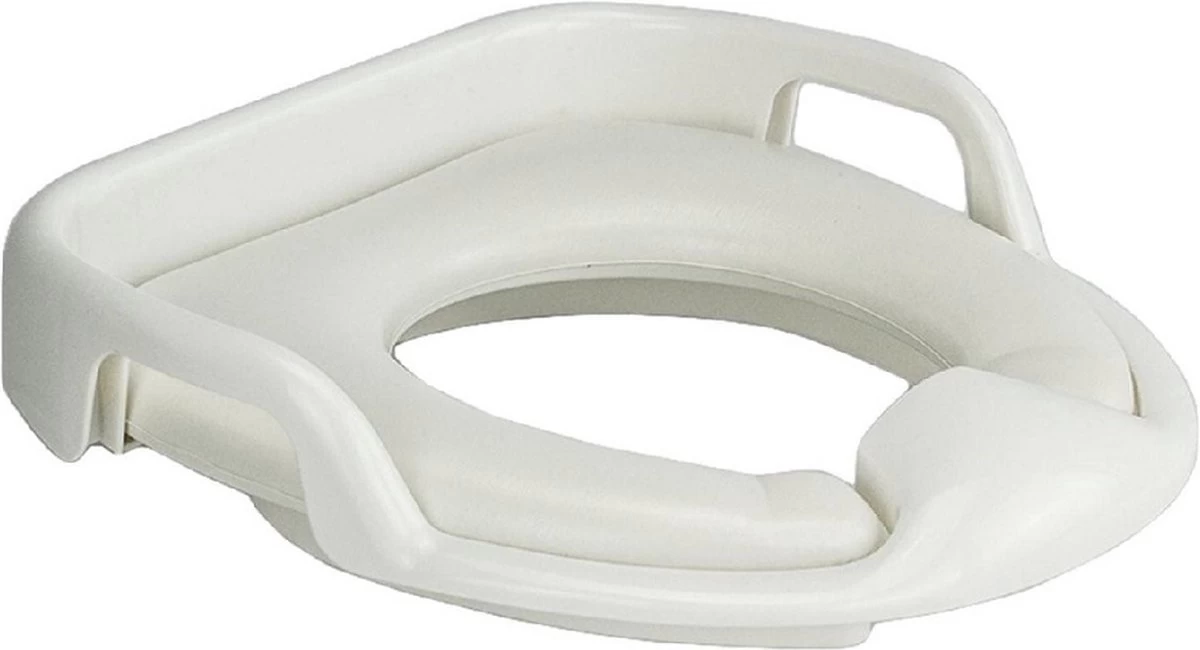 Universele Toiletbril Met Handvaten Voor Kinderen | Kinder Toiletzitje Toiletstoel | WC-bril Verkleiner Voor Peuters En Kleuters | Wit LB-A23