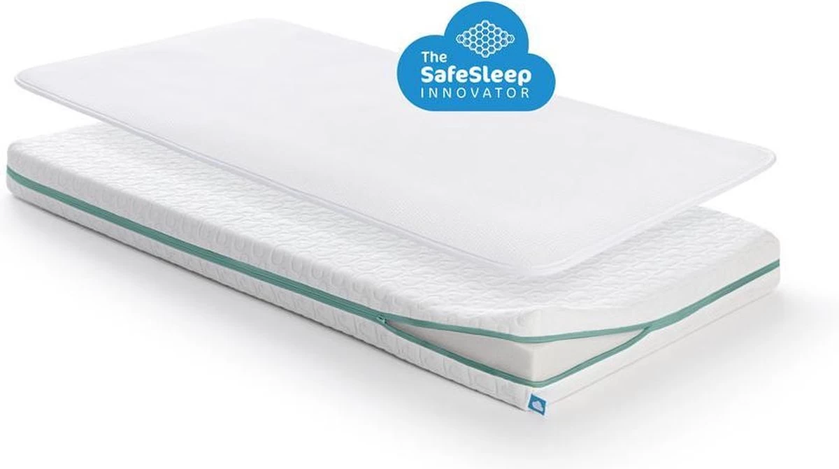 AeroSleep® ECOlution Pack 2-in-1 : Matras + 3D Matrasbeschermer - Bed - 150 X 70 Cm - Afbeelding 12