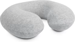 FreeON Reis- En Nekkussen Met Memory Foam Voor Baby En Peuter - Soft Stone Grijs