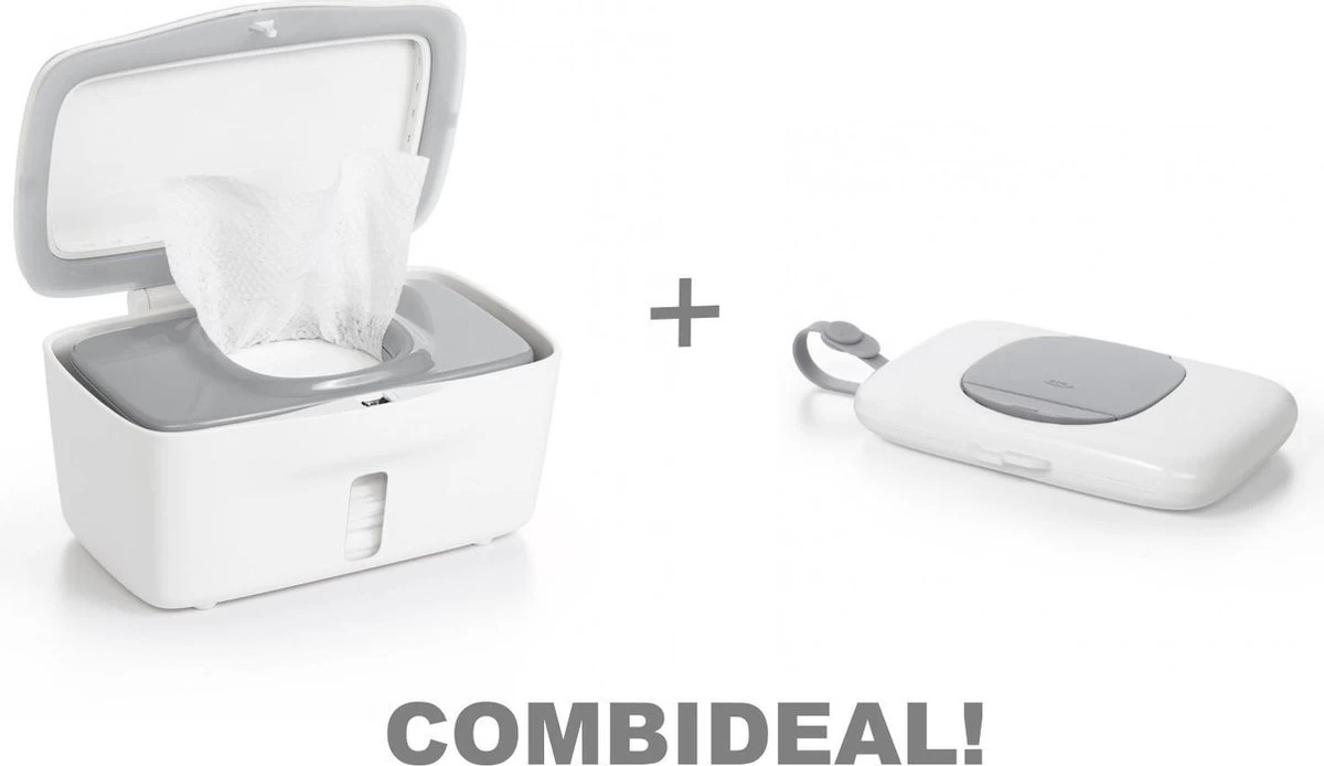 OXO Tot - Doekjesverdeler En Doekjesverdeler Voor Onderweg Grijs | Combideal | Grey | Antislip | Verzwaard