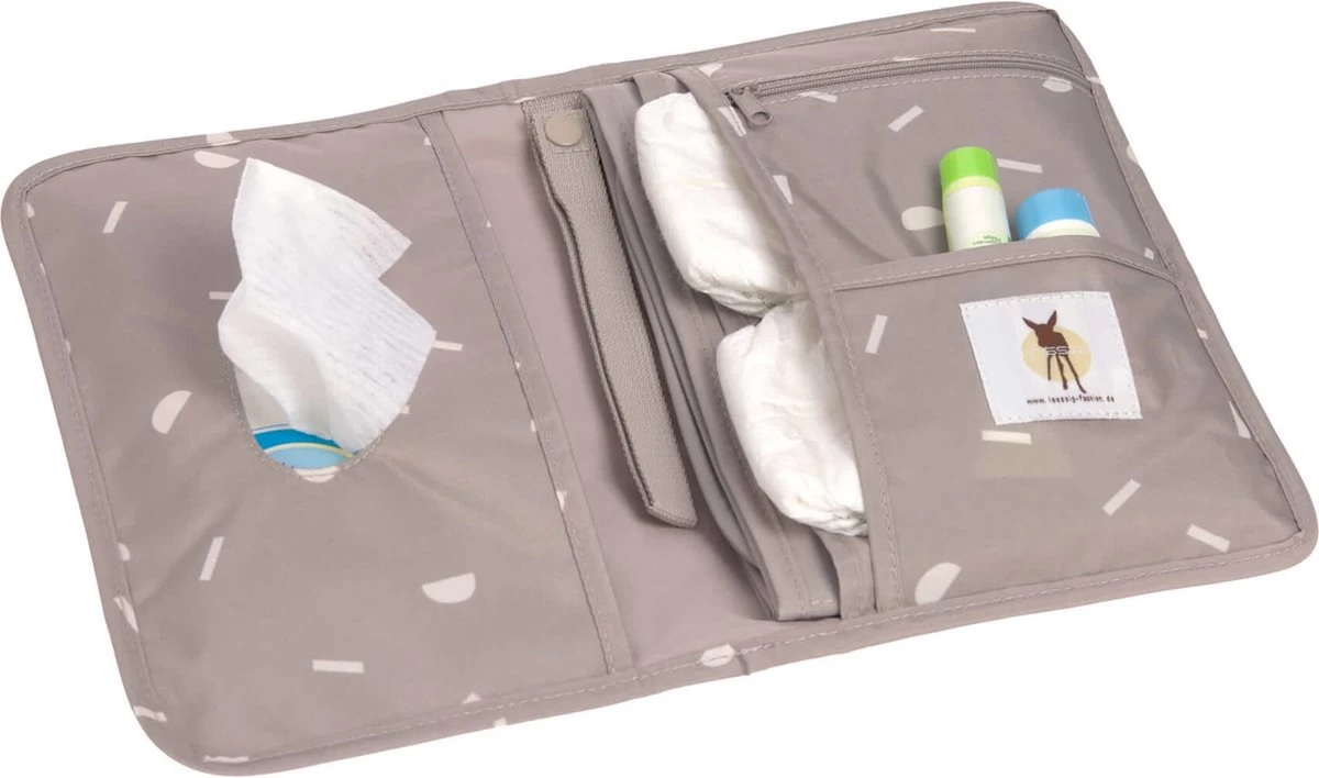 Lässig Verschoningsmatje Blocks Taupe - Afbeelding 6