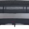 Prénatal Luxe Campingbedje Met Bodemverhoger - Inklapbaar Baby Campingbed - Reisbedje Met Wieltjes - Inclusief Bodemmatras - 120 X 60 Cm - Zwart
