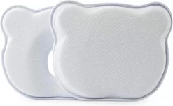 Orthopedisch Baby Hoofdkussen - Babykussen - Incl. GRATIS Afneembare Hoes - Blauw