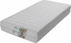 Princess Kindermatras HR40 Koudschuim -70x140 X10-cm - Anti-allergische Wasbare Hoes Met Rits