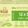 Zwitsal Billendoekjes Nature & Care Alcoholvrij - Plasticvrij - 624 Doekjes - Voordeelverpakking