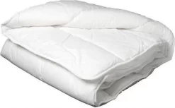 Ultra Soft Princessdekbed Enkel Baby-Ledikant -100x135-cm-Anti Allergie-Wasbaar -Wit