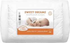 Ledikant - Enkel Dekbed - 100x135 Cm + Kussen 40x60 Cm