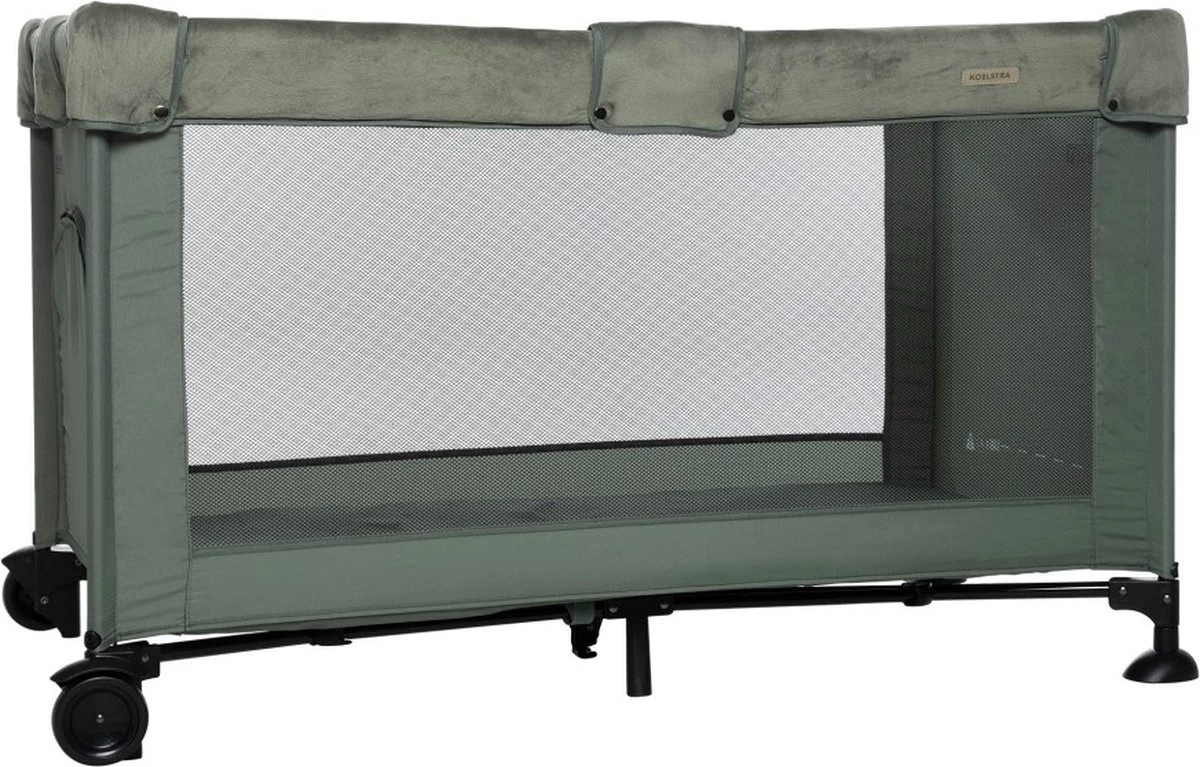 Koelstra Reisbed Travelsleeper LUX - 126x65 Cm. - Moss Green - Afbeelding 2