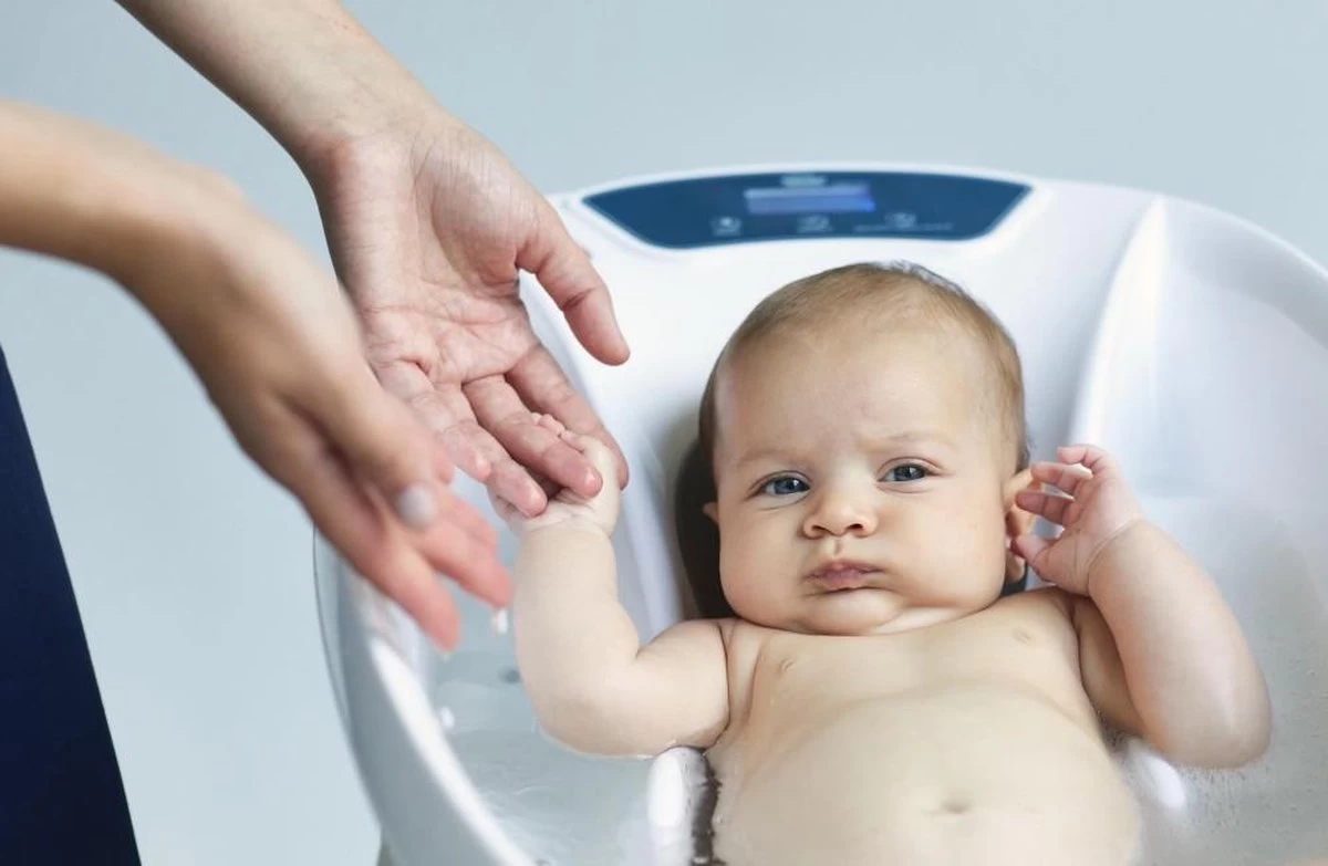 Babypatent Aquascale Babybadje - 3 In 1 Babybadje Met Digitale T° En Digitale Weegschaal - Babybadjes - Afbeelding 4