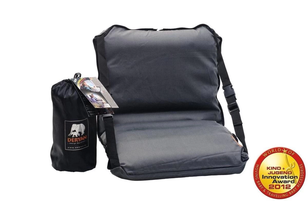 Deryan AirTraveller Vliegtuigbedje - Reiskussen Met Matras - Compact Opgevouwen - Afbeelding 16