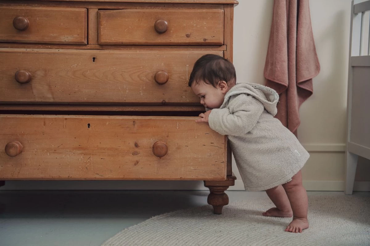 Koeka Baby Badjas Dijon Daily - 62/68 - Zand - Afbeelding 3