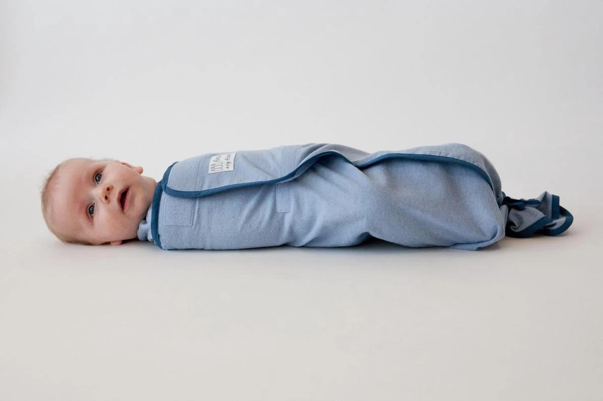 Pacco Piccolo Inbakerdoek - 4 Tot 7 Kg - Blauw - Afbeelding 4