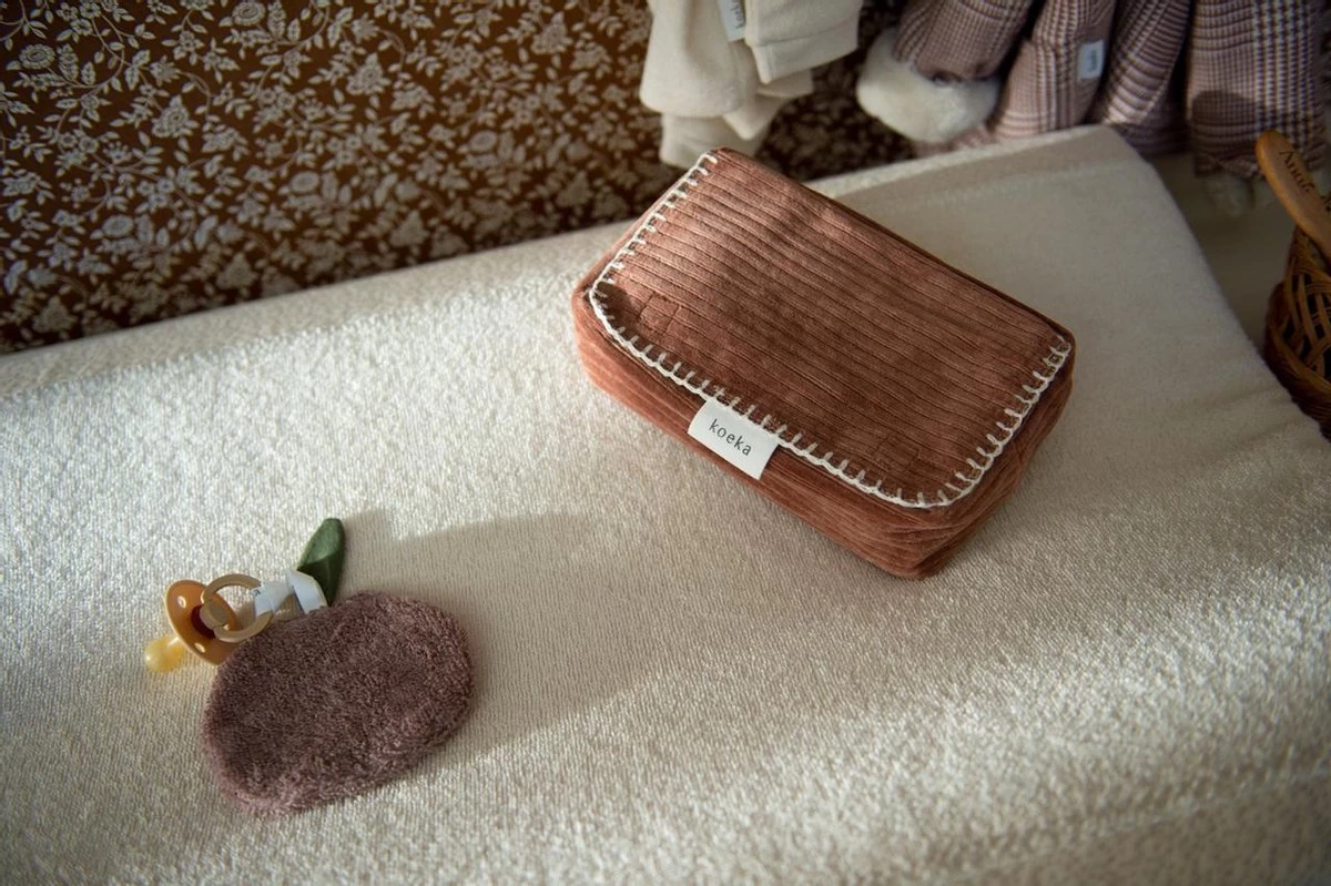 Koeka Hoes Voor Babydoekjes Vik - Bruin - Afbeelding 4