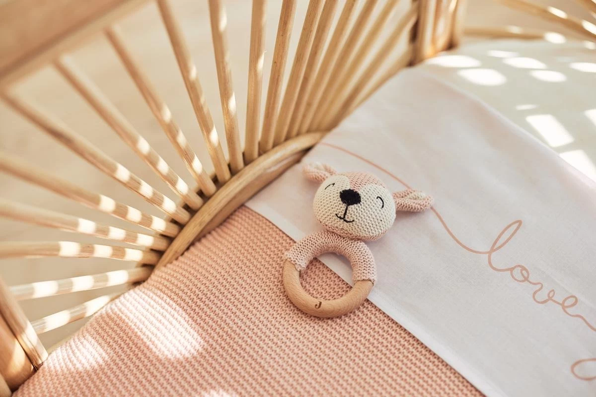 Jollein Bijtring Deer - Pale Pink - Afbeelding 2