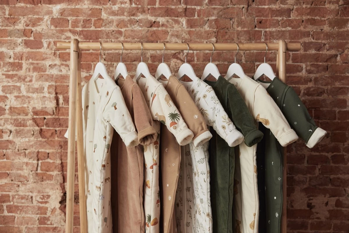 Jollein Baby Winterslaapzak Met Afritsbare Mouw 70cm Velvet - Leaf Green - Afbeelding 4