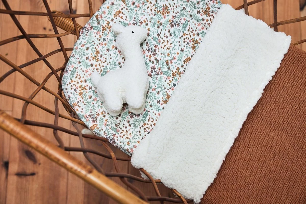 Jollein Baby Deken Ledikant 100x150cm Teddy - Bliss Knit - Caramel - Afbeelding 6