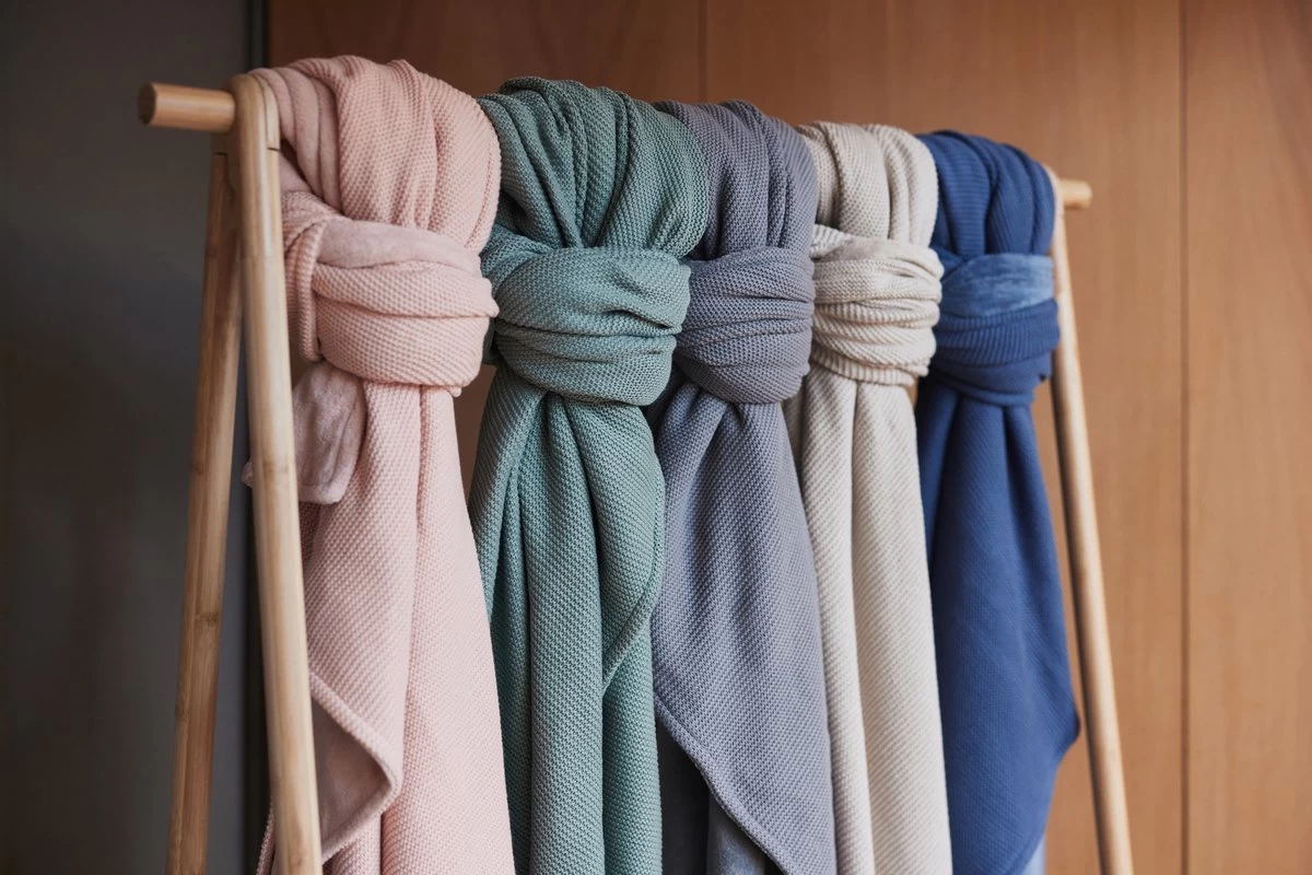 Jollein Baby Deken Wieg 75x100cm Basic Knit - Nougat/Fleece - Afbeelding 10