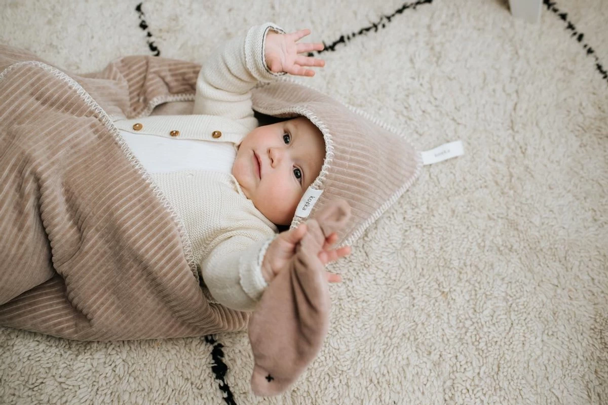 Koeka Omslagdoek Baby Teddy Vik - Roze - Afbeelding 9