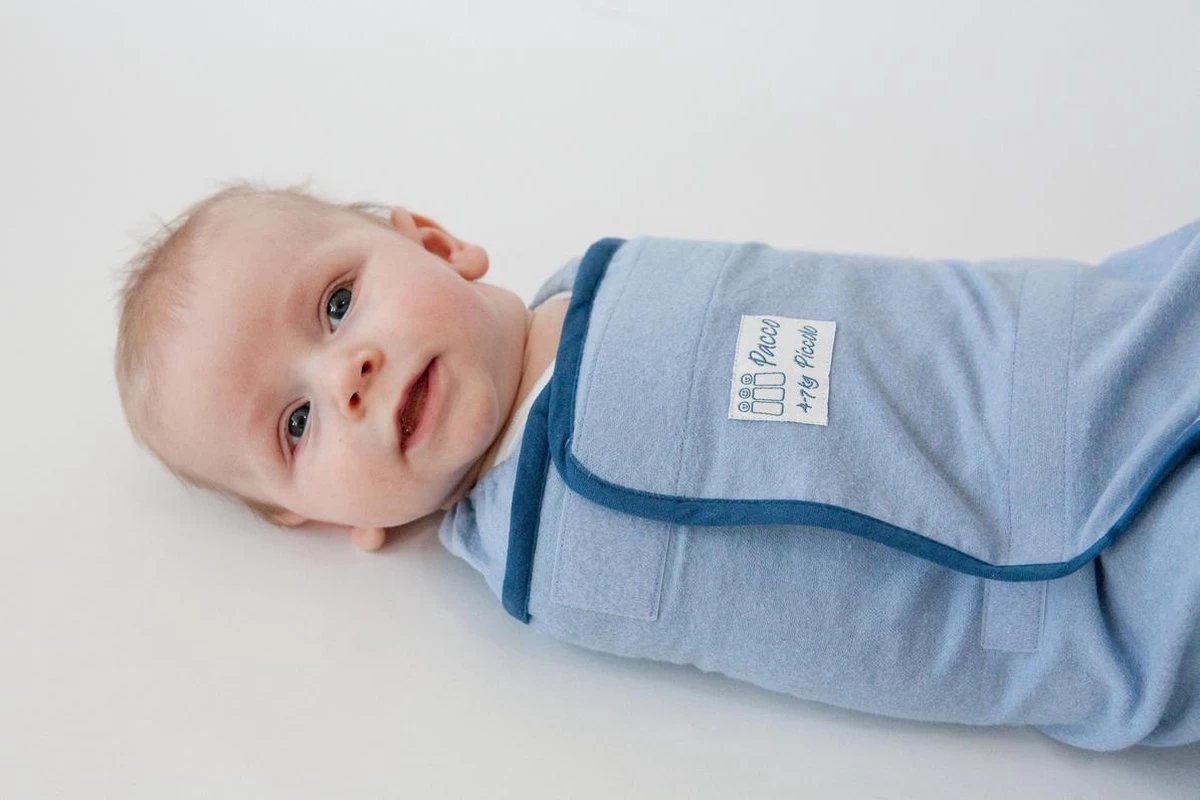 Pacco Piccolo Inbakerdoek - 4 Tot 7 Kg - Blauw - Afbeelding 5