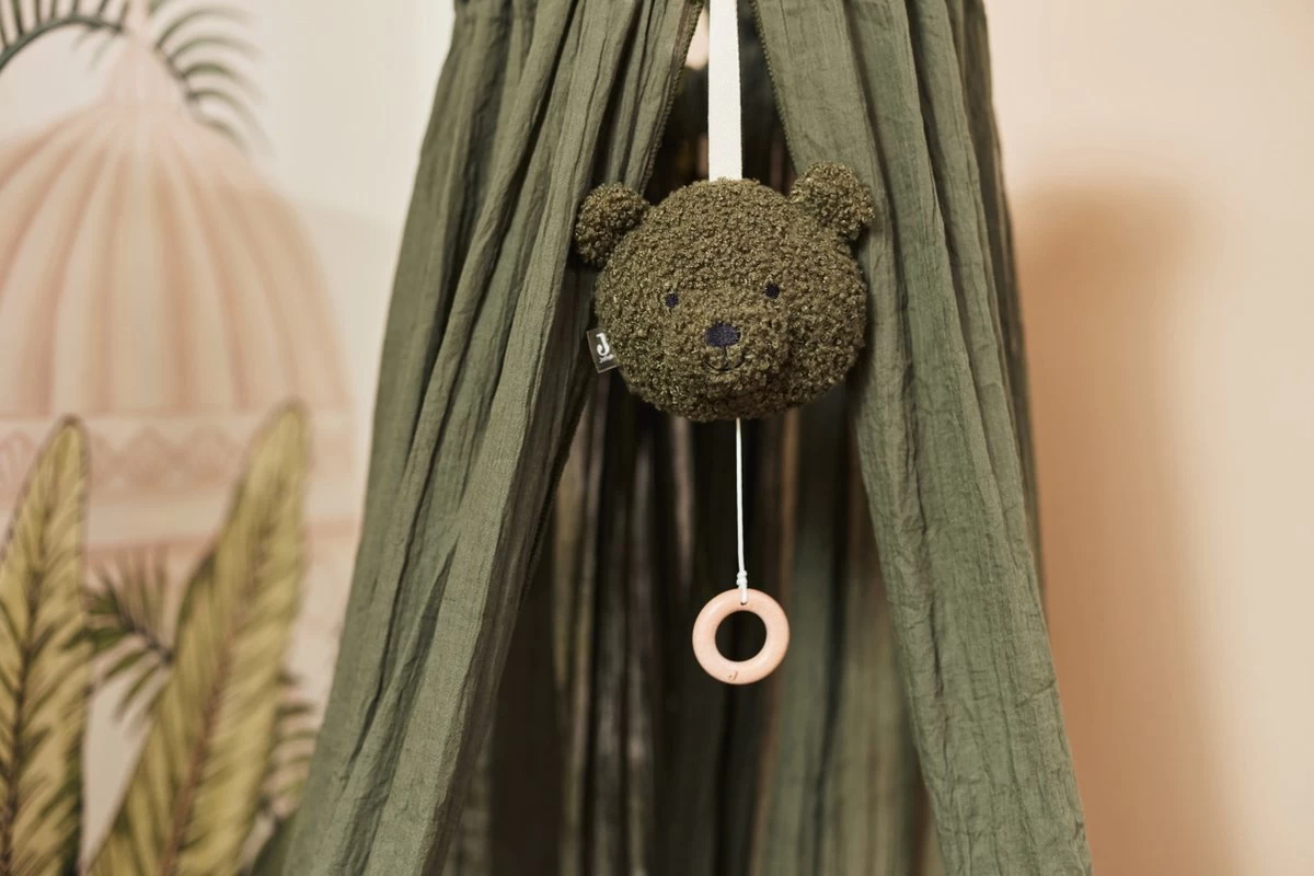 Jollein Baby Klamboe Vintage Leaf Green - Afbeelding 6