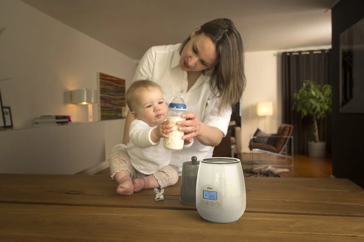 Alecto BW-700 - Snelle Digitale Flessenwarmer 500W Voor Opwarmen, Steriliseren En Ontdooien - Inclusief Stoomkap - Bediening Via Display - Wit - Afbeelding 13