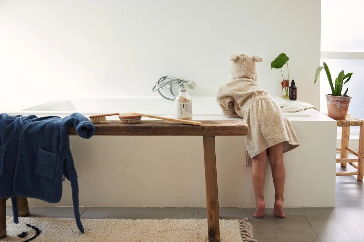 Jollein Baby Badjas 1-2jr - Nougat - Afbeelding 10