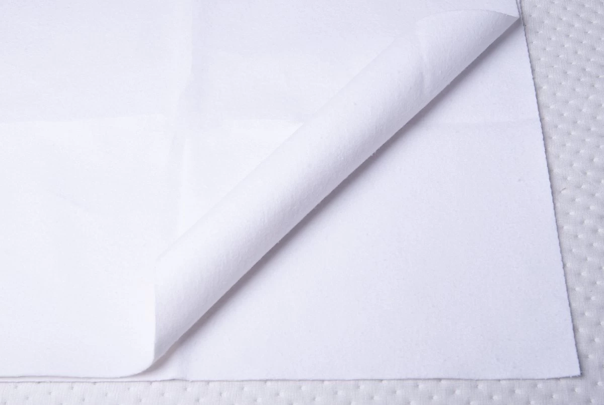 Merkloos 2 Pack Waterdichte Molton Bedzeil 40 X50 Cm Dubbelzijdig Molton Onderlegger, Matrasbeschermer , Waterdicht Voor Wieg Of Kinderwagen Per 2 Stuks, Inclusief Verzendkosten