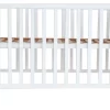 Prenatal Ledikant - Babybed - Babybedje Met Platte Spijlen - 60x120 Cm - Exclusief Matras - Wit