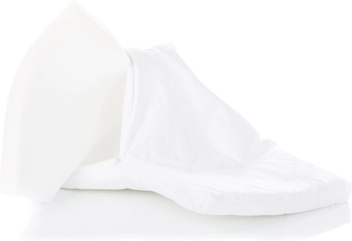 Wieg - Co-sleeper XL - 2 In 1 - 90 X 45 Cm - Incl. Matras - Massief Beukenhout – Nino - Fillikid - Afbeelding 12