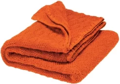 Babydeken Wol Oranje