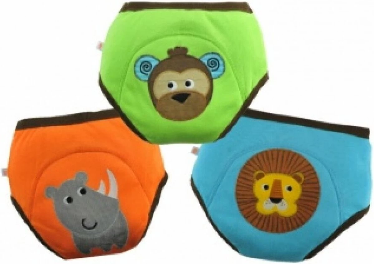 Zoocchini Oefenbroekjes Boy Safari 3 St. 3-4 Jaar - 3 Stuks