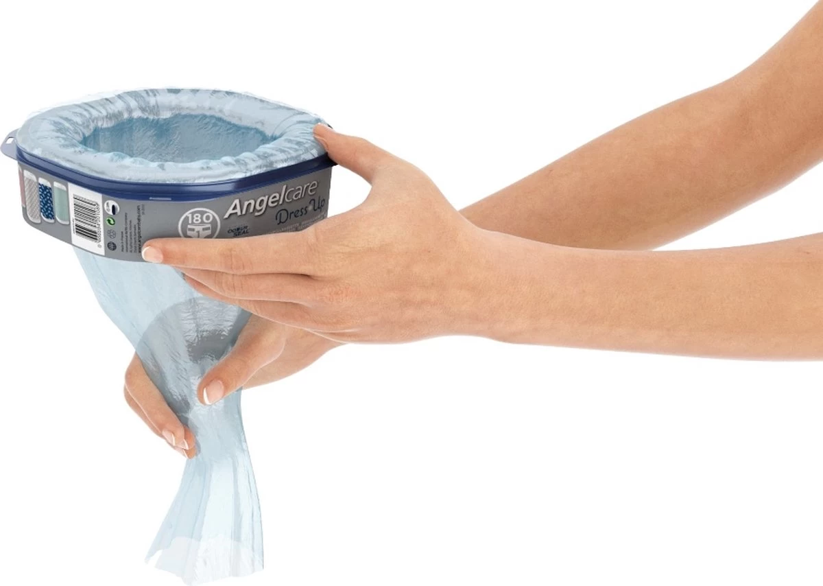 Angelcare DressUp Navulverpakking Luieremmer - 1 ROL - Afbeelding 9