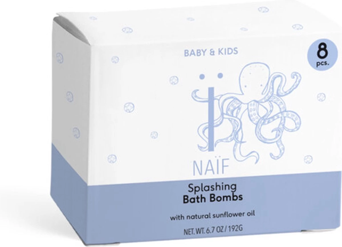 Naïf Natuurlijke Bruistabletten Voor Baby & Kind - 8 Stuks Per Doosje - Afbeelding 9