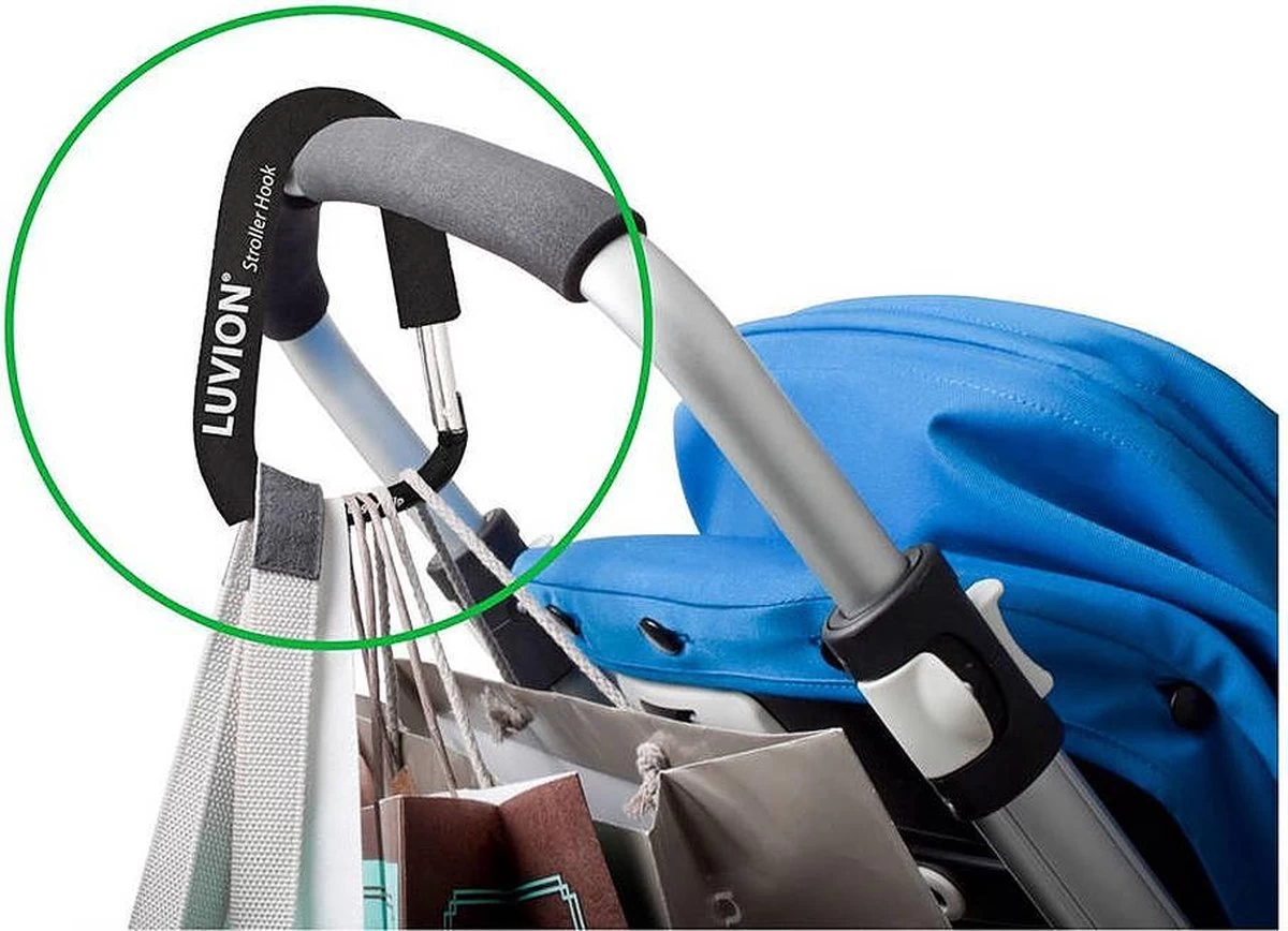 Luvion - Buggy Haak / Kinderwagen Tassenhaak - Afbeelding 2