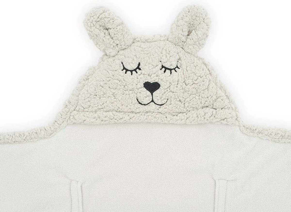 Jollein Wikkeldeken Bunny 100x105cm - Off-White - Afbeelding 18