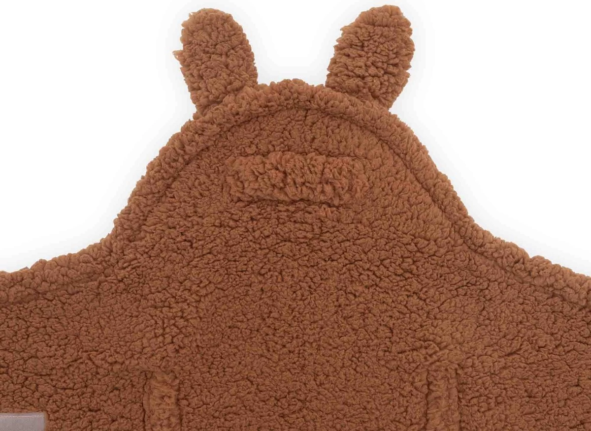 Jollein Wikkeldeken Bunny 100x105cm - Off-White - Afbeelding 7