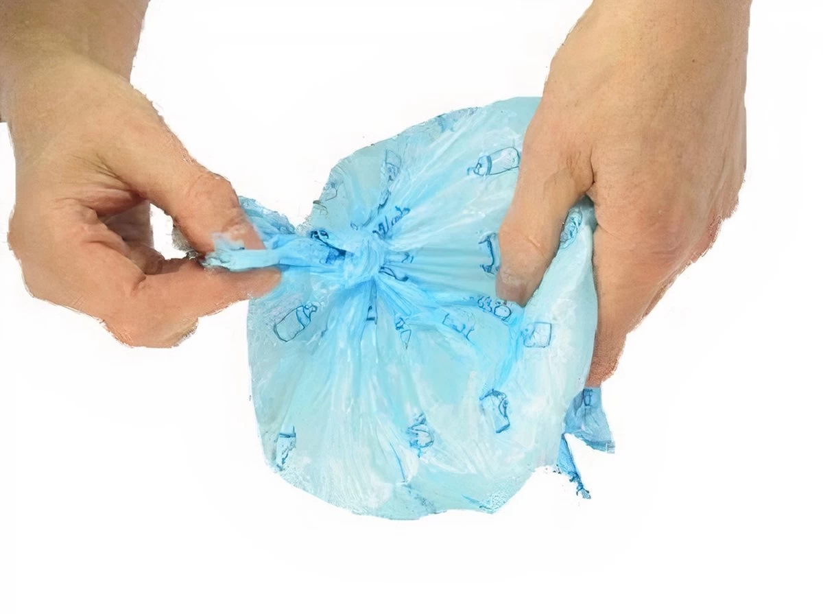 Jippie's Wegwerp Luierzakje (dispenser + Navulling) - Transparant - Afbeelding 2