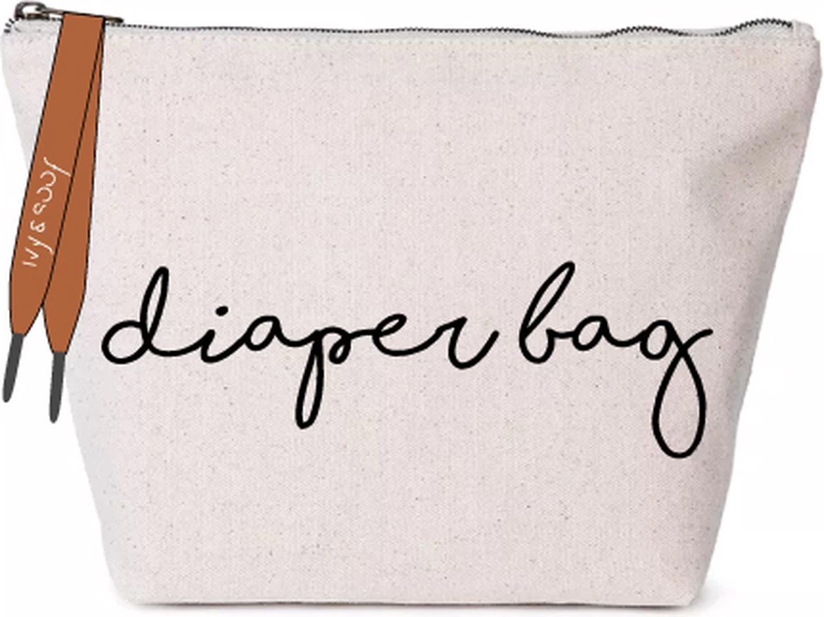 Luieretui | Luiertas | Luier Tasje | Diaper Bag | Maat M | Ivy And Soof - Afbeelding 9