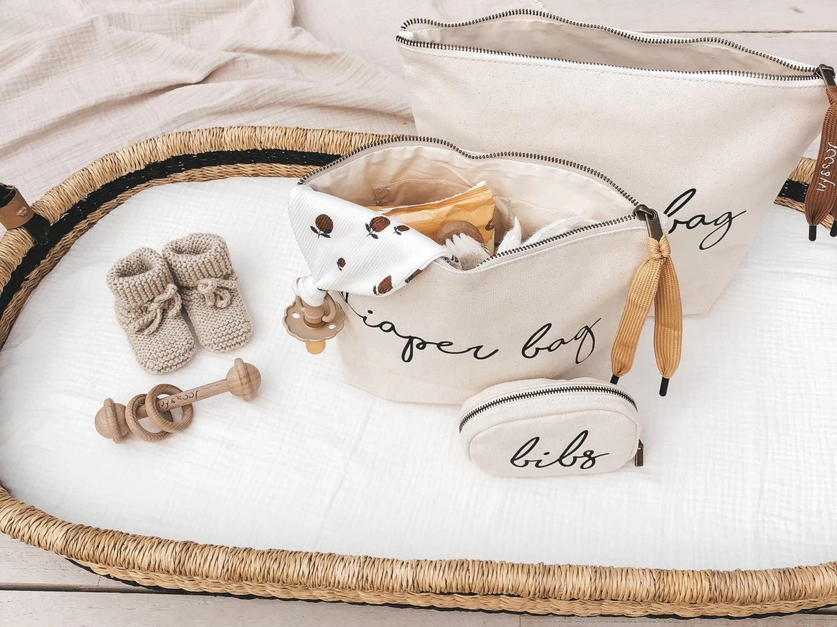 Luieretui | Luiertas | Luier Tasje | Diaper Bag | Maat M | Ivy And Soof - Afbeelding 6