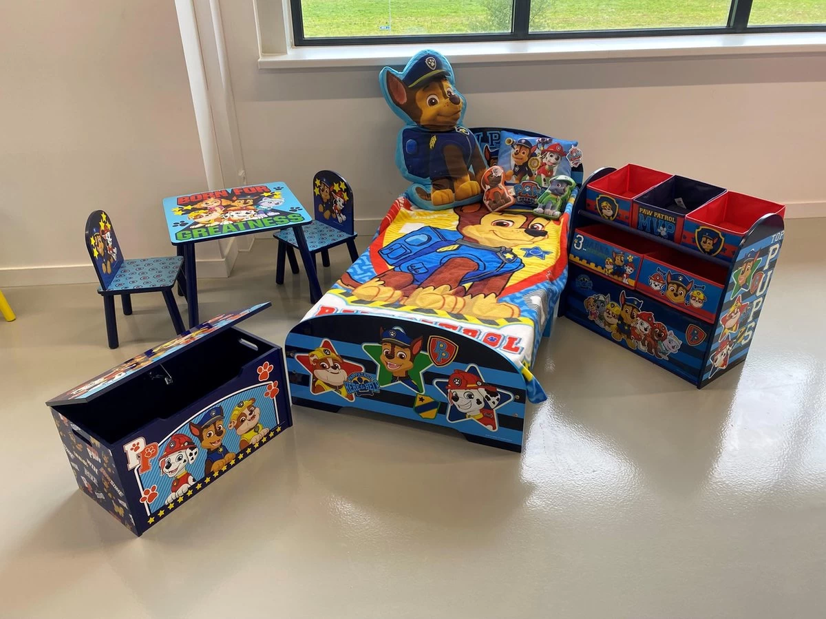 PAW Patrol - Babykameraccessoires - Speelgoed Opbergkist - Blauw - Afbeelding 2