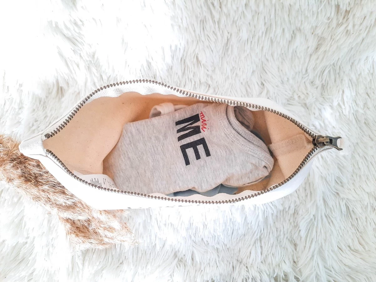 Westford Mill Organizer | Reserve Kleertjes | Etui | Opbergtasje | Katoen | Luiertas | Naturel | Opgeruimd | Baby | Kraamcadeau - Afbeelding 5